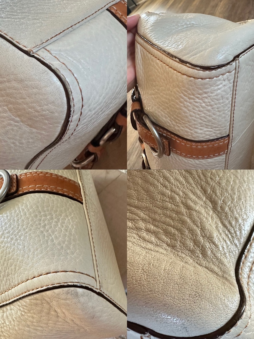 Vintage Coach Chelsea Pebbled Leather satchel bag - Picture 11 of 16